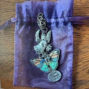 GANZ “You have friends in high places” angel car decor